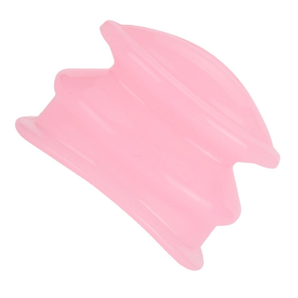 Reusable Pink Silicone Lip Plumper for Women