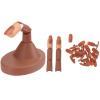Operitacx ABS Artificial Finger Practice Set with Base for Manicure Training and Nail Art Design view 1