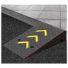 Heavy-Duty Rubber Driveway Ramp, Curb and Threshold Ramp for Cars and Wheelchairs (50 x 80 x 13 cm) view 1