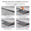 Heavy-Duty Rubber Driveway Ramp, Curb and Threshold Ramp for Cars and Wheelchairs (50 x 80 x 13 cm) view 4