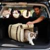 Dog Carrier Covers with Handles view 2
