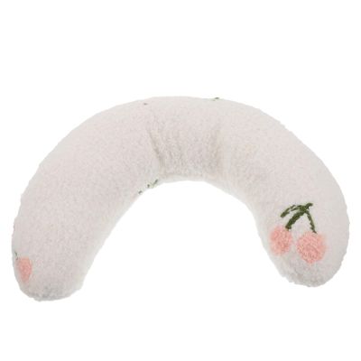 SOLUSTRE Cat Pillow, Soft U-Shaped Plush Lounger Cushion, Soothing Toy Blanket for Small Dogs and Cats, Cozy Cat Bed
