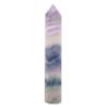 Fluorite Crystal Tower | Genuine Healing Stone for Mindfulness and Vitality Cleansing | Chakra Balancing, Home Decor, Pocket Amulet | 6–7 cm, 24 g view 1