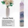Fluorite Crystal Tower | Genuine Healing Stone for Mindfulness and Vitality Cleansing | Chakra Balancing, Home Decor, Pocket Amulet | 6–7 cm, 24 g view 3