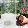 Observation Cage, Reusable Butterfly Breeding Box, 16 x 16 x 16 cm, White, Sleeve-Shaped view 2