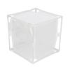 Observation Cage, Reusable Butterfly Breeding Box, 16 x 16 x 16 cm, White, Sleeve-Shaped view 3