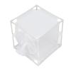 Observation Cage, Reusable Butterfly Breeding Box, 16 x 16 x 16 cm, White, Sleeve-Shaped view 4