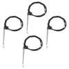 RUNROTOO 4-Piece Universal Pull Cables for Sofa Recliners, 96 cm, Aluminum Alloy view 1