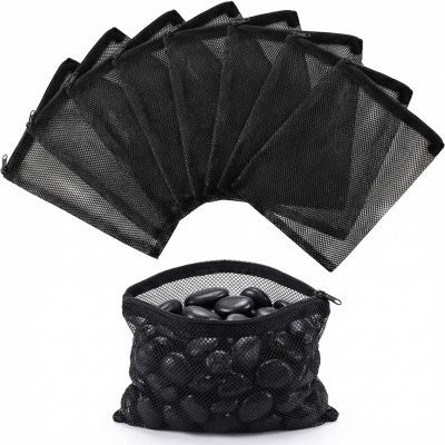 SLIAXINT 10-Piece Aquarium Filter Bag Set with ABS Zipper