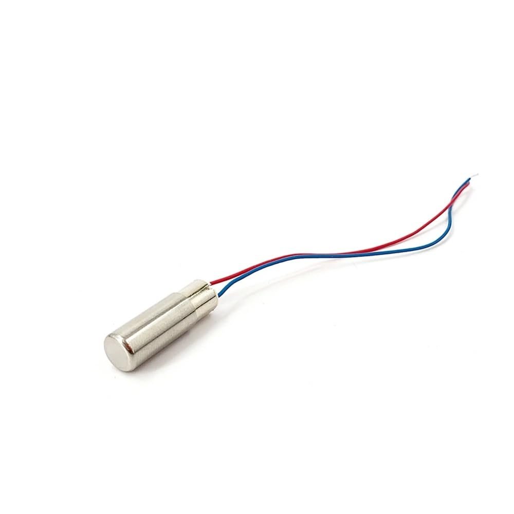 MDBJTCYZN DC Coreless Electronic Starter with Built-In Vibration, 1.5–3 V, 6 × 20 mm