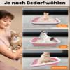Pink Low-Entry Foldable Cat Litter Box view 2