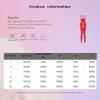 Freebily Women's Wetlook Catsuit Open Bust and Crotch Pink 3XL view 3