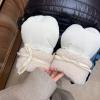 Pair of Fleece-Lined Windproof Stroller Mittens with Stylish Bows view 4