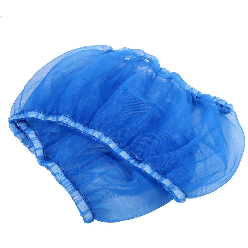 Eminchu Large, Lined Nylon Bird Cage Cover, Seed Catcher for Pet Cages, Bright Interior, Washable, 4 Colors, 130 x 39.9 cm, for Bird Lovers (Blue)