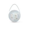Suavinex Baby Pacifier Case for 2 Pacifiers with Loop, Blue Rabbits view 1