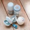 Suavinex Baby Pacifier Case for 2 Pacifiers with Loop, Blue Rabbits view 4