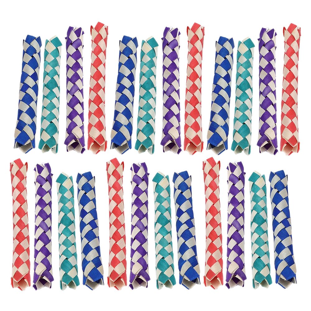Phefop 24 Pack Chinese Finger Traps