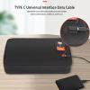 Cryfokt Adjustable-Temperature Wet Wipe Warmer with USB Port, Easy-Press Switch, Large Capacity view 4