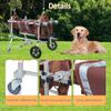 Dog Wheelchair Mobility Aid with Lightweight Aluminum Frame view 4