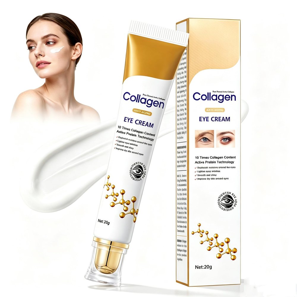 Anti-Aging Collagen Eye Cream with Tenfold Power, 20 g