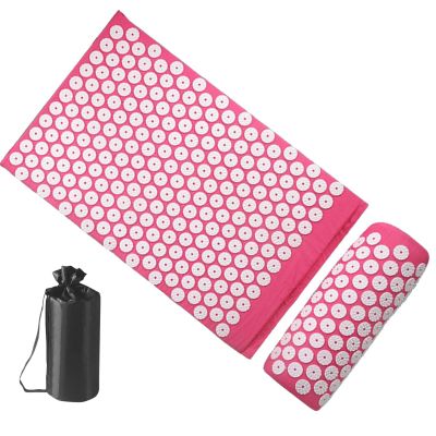 Spike Mat Meditation Mat with Pillow | Acupressure Mat for the Back