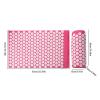 Spike Mat Meditation Mat with Pillow | Acupressure Mat for the Back view 2