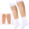 Silicone Calf Pads, Realistic Leg Enhancers for Thin Legs and Scar Coverage view 1