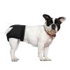 1PC Washable Female Dog Heat Pants with 3 Pads, Adjustable Reusable Diaper, Black, M view 3