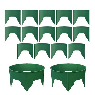 24-Piece Round Reusable Plant Growth Rings for Deep Watering