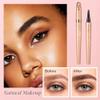 Microblading Eyebrow Pencil, Waterproof 4-Tip Fine-Line Pencil (Black) view 3