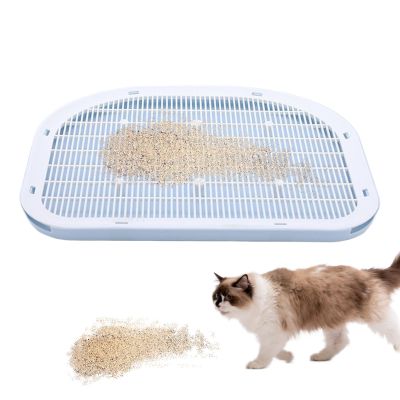Cat Litter Box Steps with Anti-Tracking Mat