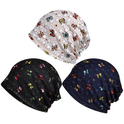 Milisten 3-Piece Breathable Mesh Caps for Pregnant Women