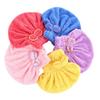Hair Drying Caps, 5-Piece Polyester Coral Fleece Set view 1