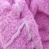 Hair Drying Caps, 5-Piece Polyester Coral Fleece Set view 2
