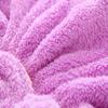 Hair Drying Caps, 5-Piece Polyester Coral Fleece Set view 4