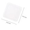 Operitacx 40-Piece White Plastic Eyelash Glue Holders view 2