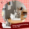 Magnetic Acrylic Cat Whisker Holder Refrigerator Magnet view 4
