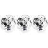 Reusable Stainless Steel Skull Ice Cubes, 3 Pieces view 1