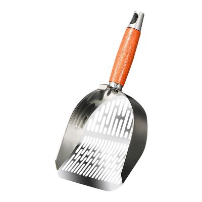 YIUPEDRFG Premium Stainless Steel Cat Litter Scoop