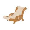 YIUPEDRFG Elegant Cat Lounger with Sisal Scratching Mat view 3