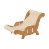 YIUPEDRFG Elegant Cat Lounger with Sisal Scratching Mat view 4