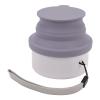 Phefop Expandable Dog Bowl, Portable Silicone Travel Bowl, Foldable Design, 150 ml, Ideal for Small Dogs and Cats Outdoors (Purple) view 4
