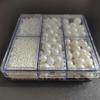 Edible White Sugar Pearls, 130 g, 4 Sizes view 4