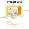 Dental Floss Picks, 200 Count, 4 Flavors and Colors, Disposable Flossers with Toothpicks view 2