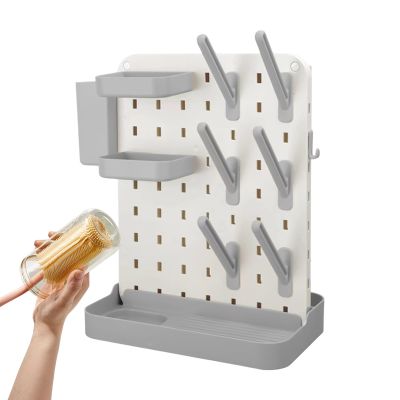 Space-Saving, Removable Baby Bottle Drying Rack