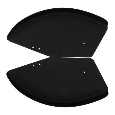 Wheelchair Side Guards, 1 Pair, ABS, Black