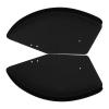 Wheelchair Side Guards, 1 Pair, ABS, Black view 1