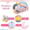 Adjustable Cat Harness with Leash - Pink view 3