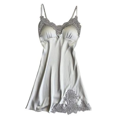 Women's Lace Babydoll Nightwear and Robe Lingerie Set