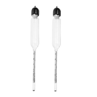 Holibanna Hydrometer, Versatile Milk Tester, 2-Piece Glass Set for Cow’s and Goat’s Milk, Precise Manual Measurement, Easy Kitchen Use